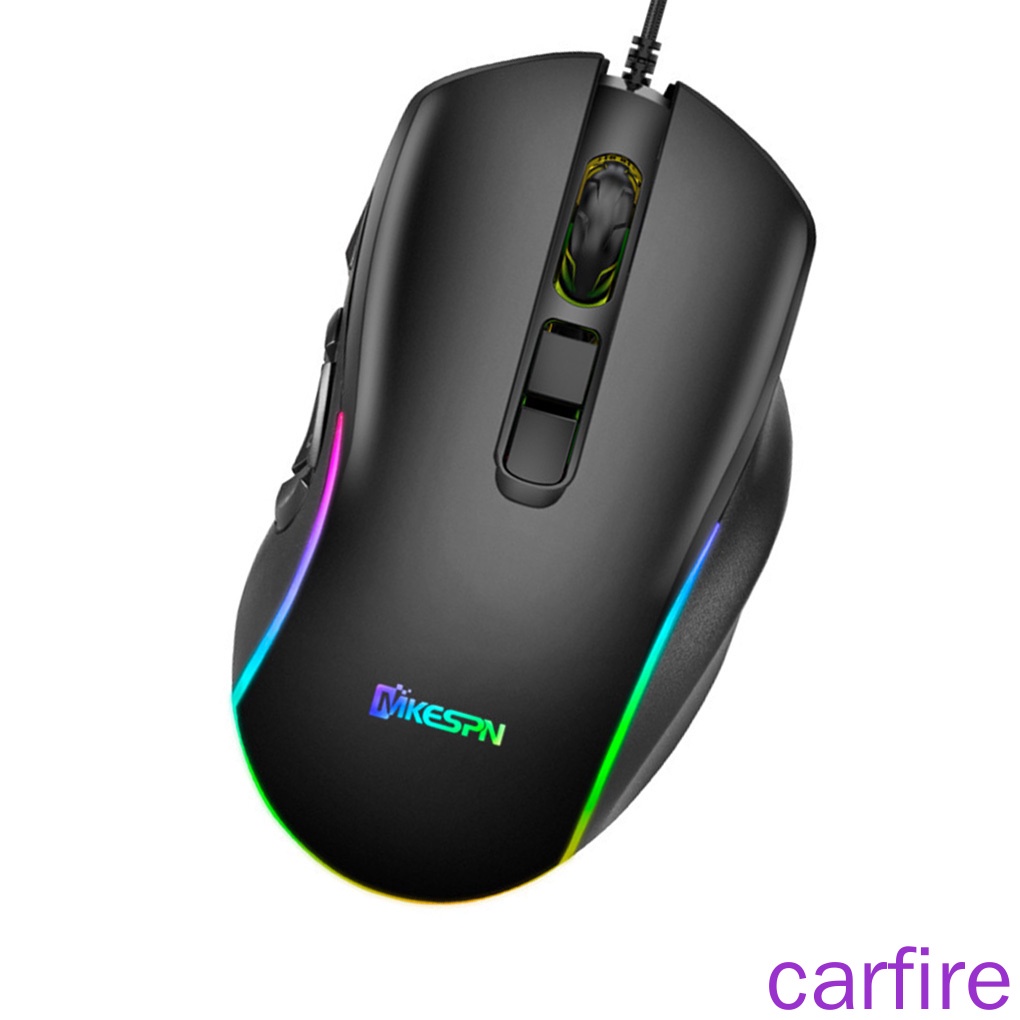 Chuột Chơi Game 10 Nút Bấm Có Đèn Rgb Nhiều Màu