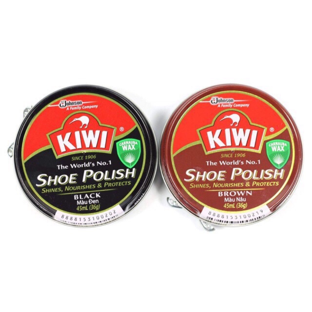Xi đánh giày Kiwi (nâu và đen)