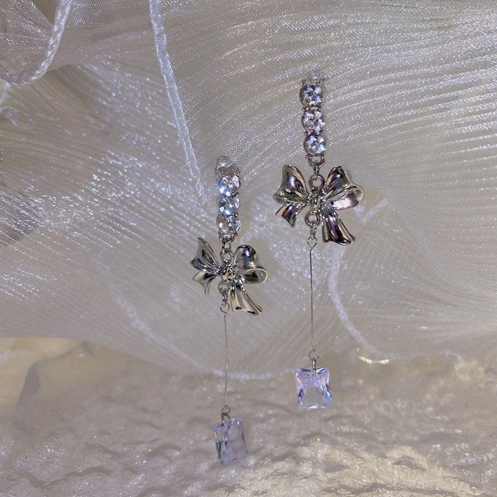 Vanes1 Bông Tai Đính Nơ Phong Cách Retro Dành Cho Nữ|Khuyên Tai Nữ Kiểu Dáng Thời Trang Thanh Lịch