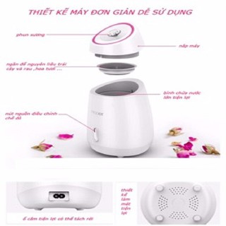 Máy xông mặt hoa quả