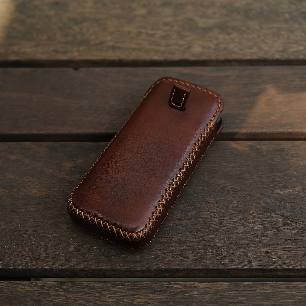 Bao da Nokia 8800/6700 handmade - Da bò thật 100% - Bao điện thoại handmade miễn phí khắc hình