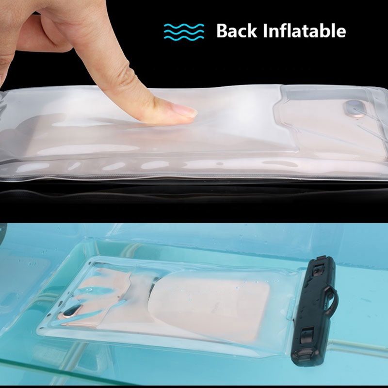 Túi Đựng Điện Thoại Khô Nhanh Chống Nước Màu Xanh Lá / Đen