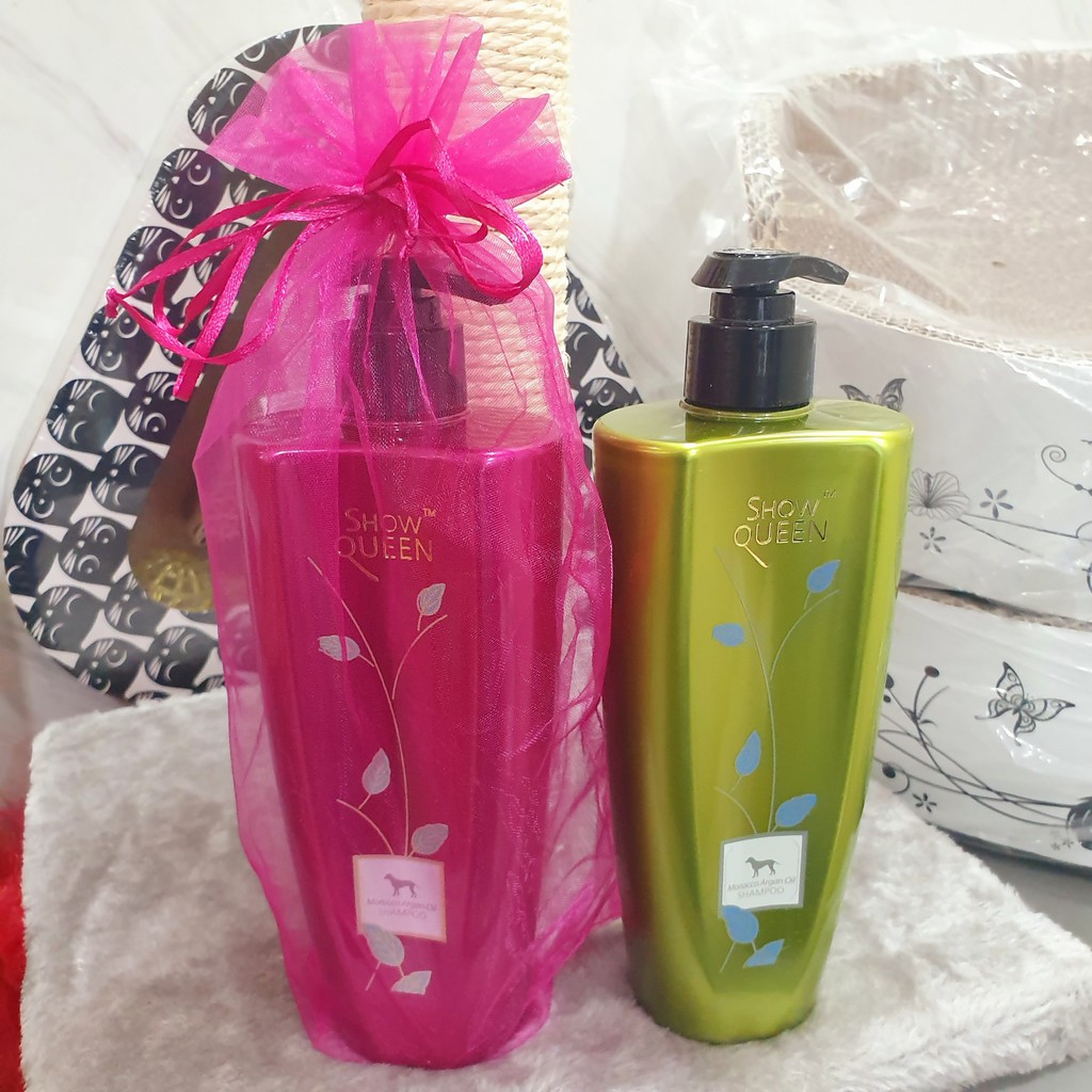 SỮA TẮM NƯỚC HOA CAO CẤP CHO CHÓ MÈO SHOW QUEEN 500ML - Jpet shop