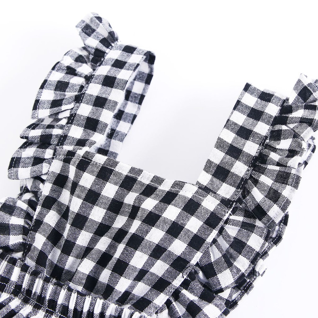 Sanlutoz Áo Liền Quần + Áo Thun Thời Trang Mùa Hè Dành Cho Bé Gái Mới Sinh