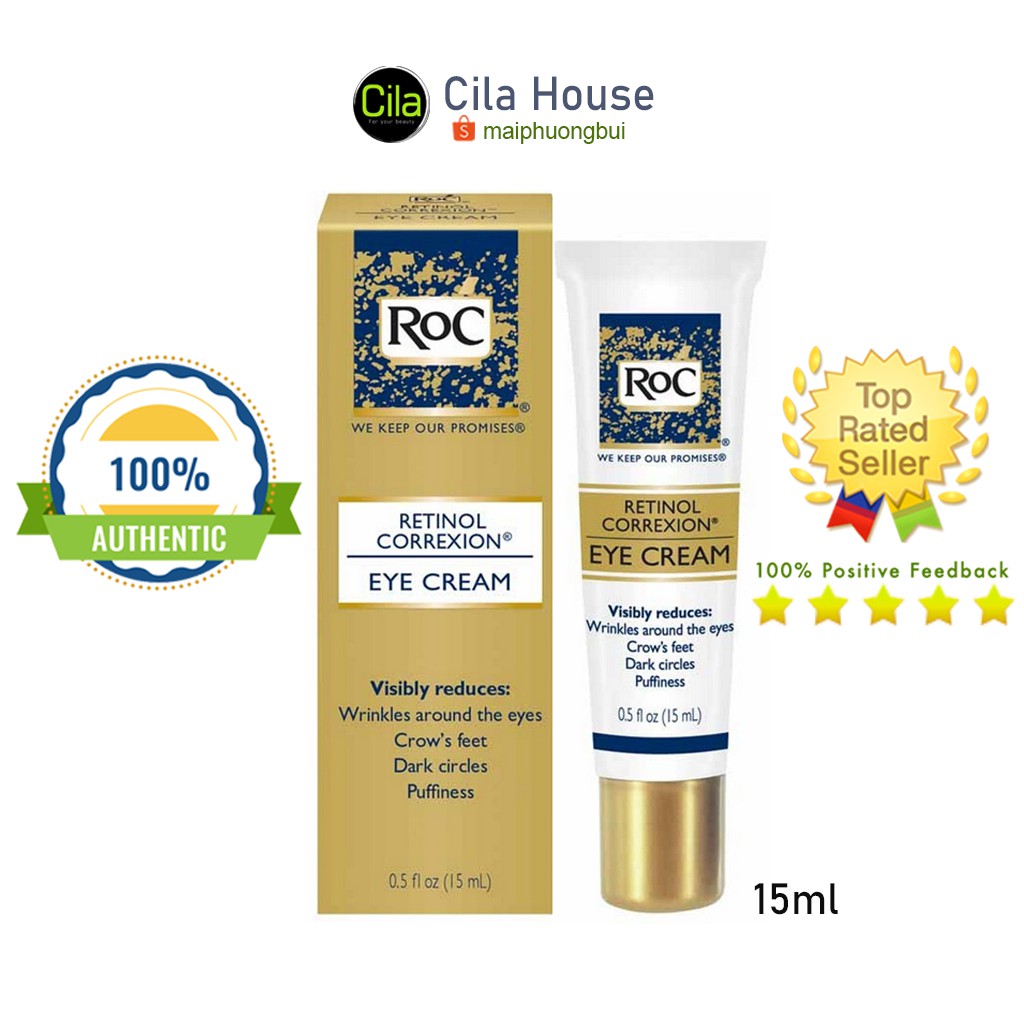 Kem Mắt RoC Retinol Correxion - Cila House