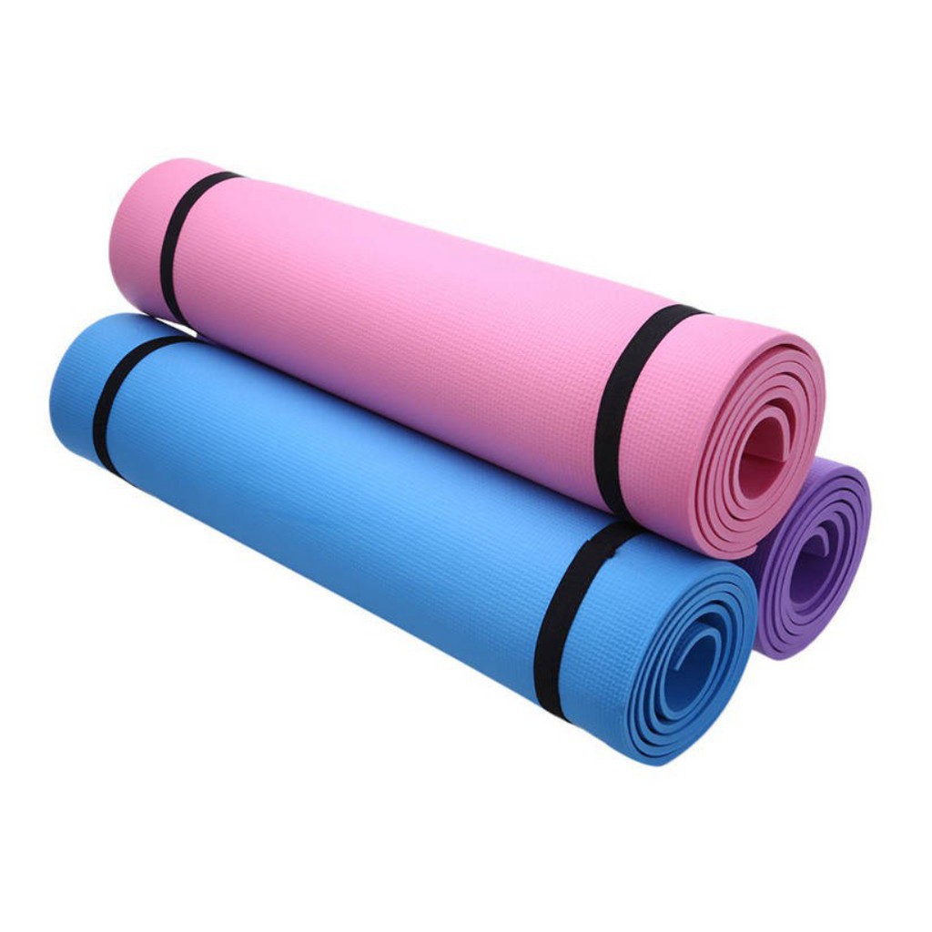 [SALE] Thảm Tập Yoga PVC 173x61x0,3 Cm Cao Cấp