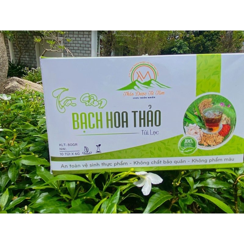 Trà Sâm Bạch Hoa Thảo túi lọc