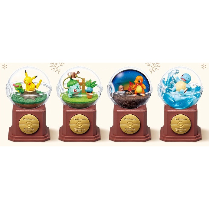 Mô hình Pokemon trưng bày Rement Terrarium set 10