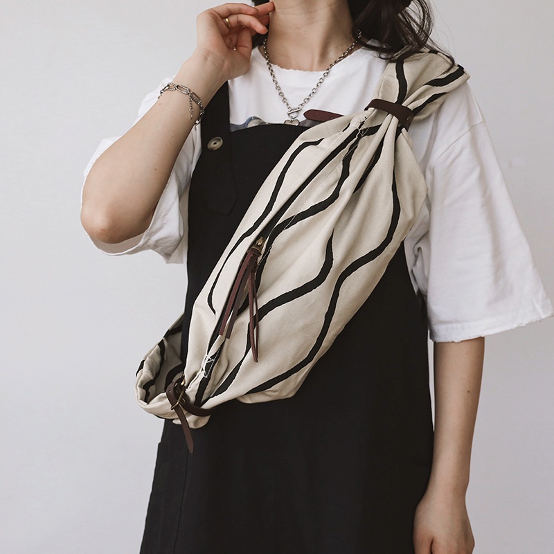Túi Đeo Vai Vải canvas Dung Tích Lớn Phong Cách Nhật Bản Thời Trang Cho Nữ