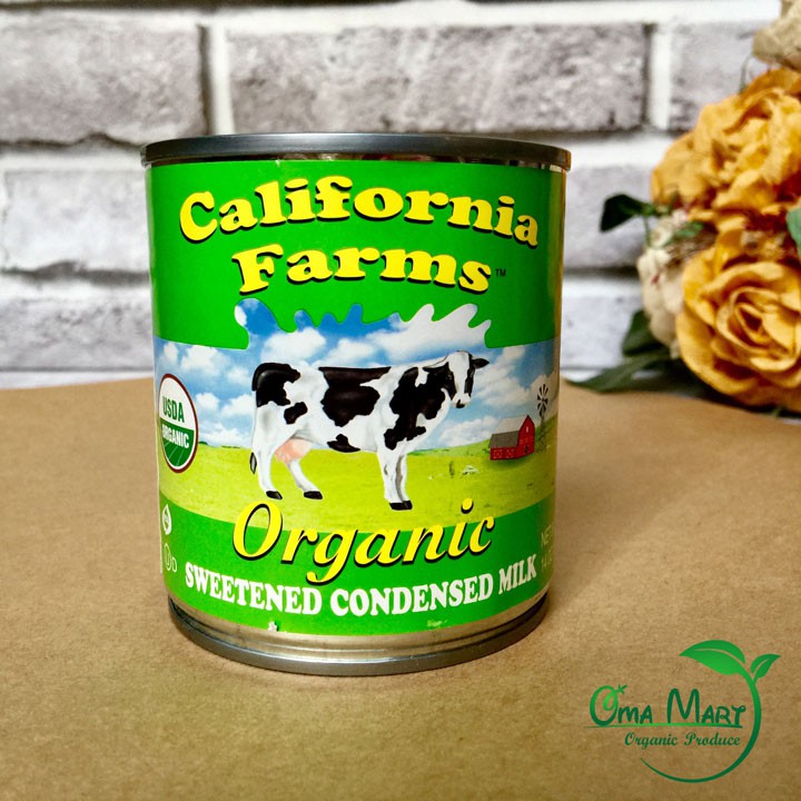 Sữa đặc có đường hữu cơ California Farms 397g