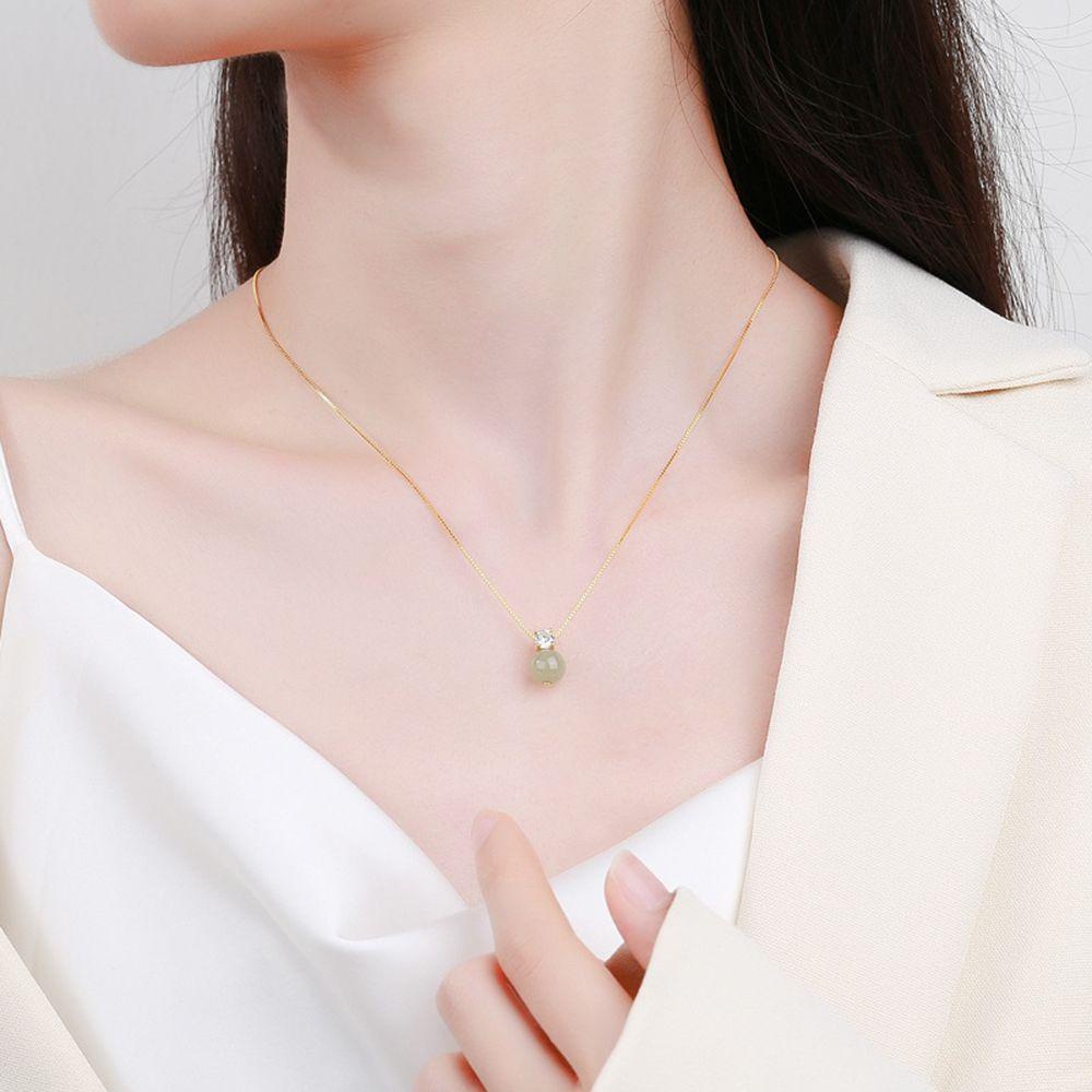 Vòng Cổ Choker Đính Hạt Đơn Giản Phong Cách Retro Cho Nữ