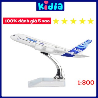Đồ chơi mô hình máy bay bánh đà a380 phát nhạc 23037s - kidia