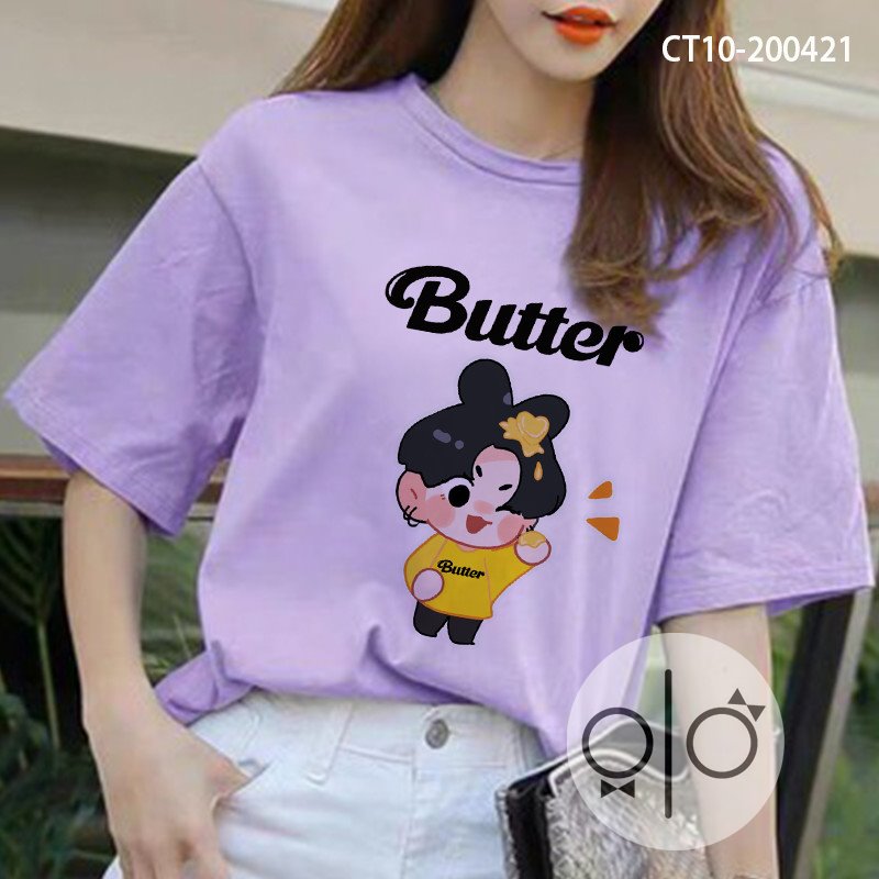 Áo Thun Butter BTS Chibi Jungkook - CT10-200421