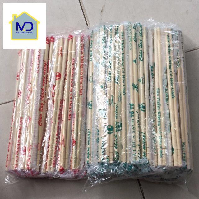 (hot) Đũa tre dùng 1 lần (đũa ăn liền) loại 50 đôi - 100 đôi