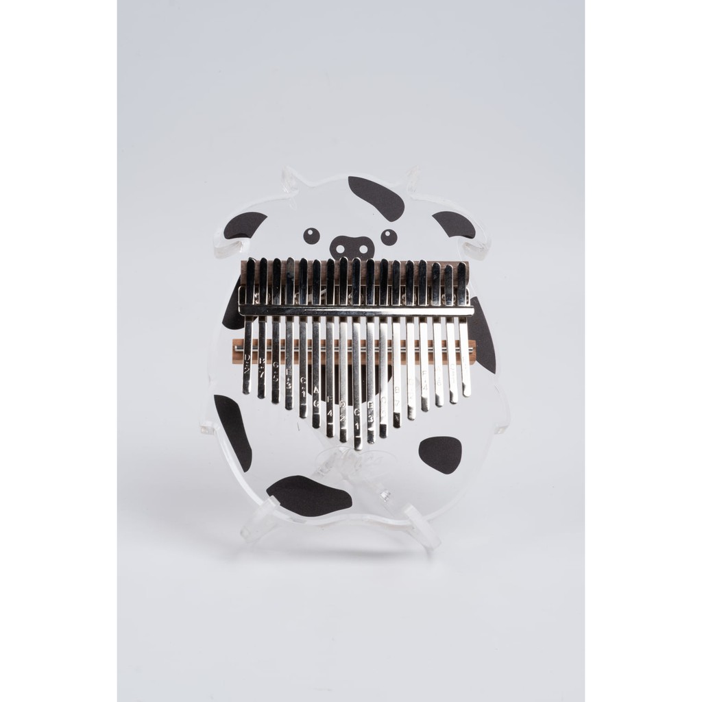 Kalimba Pha Lê Bò Sữa 17 phím &amp; 21 phím - Tặng Full Phụ Kiện