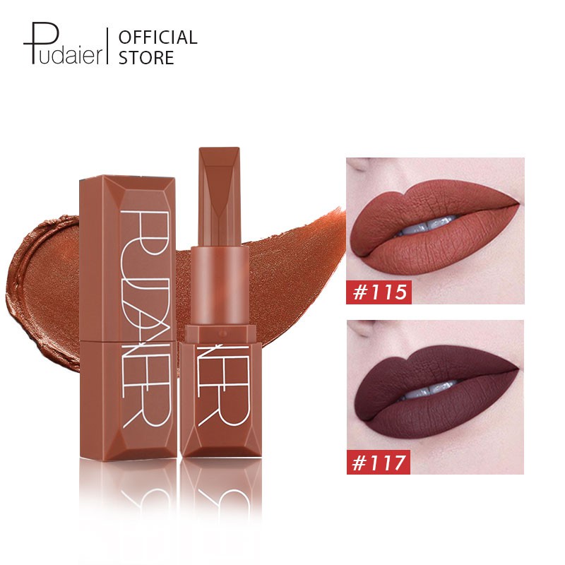 Son Pudaier lì dưỡng ẩm 5 màu tuỳ chọn 21g