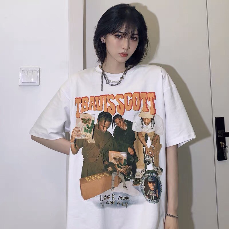 Áo Thun TRAVIS SCOTT Nam Nữ Ulzzang Unisex 1hitshop | WebRaoVat - webraovat.net.vn