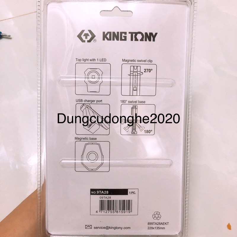 Đèn Led Sạc Kingtony 9TA28
