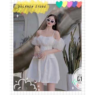 BIGSIZE Đầm trễ vai bigsize