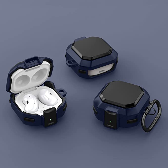 Vỏ hộp sạc tai nghe Samsung Galaxy Buds 2 2021 / Galaxy Buds Pro 2021 / Galaxy Live 2020 kiểu giáp bảo vệ