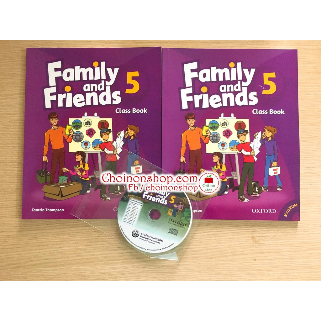 Đồ chơi - Family and friends 5 SB+WB (1st) + đĩa