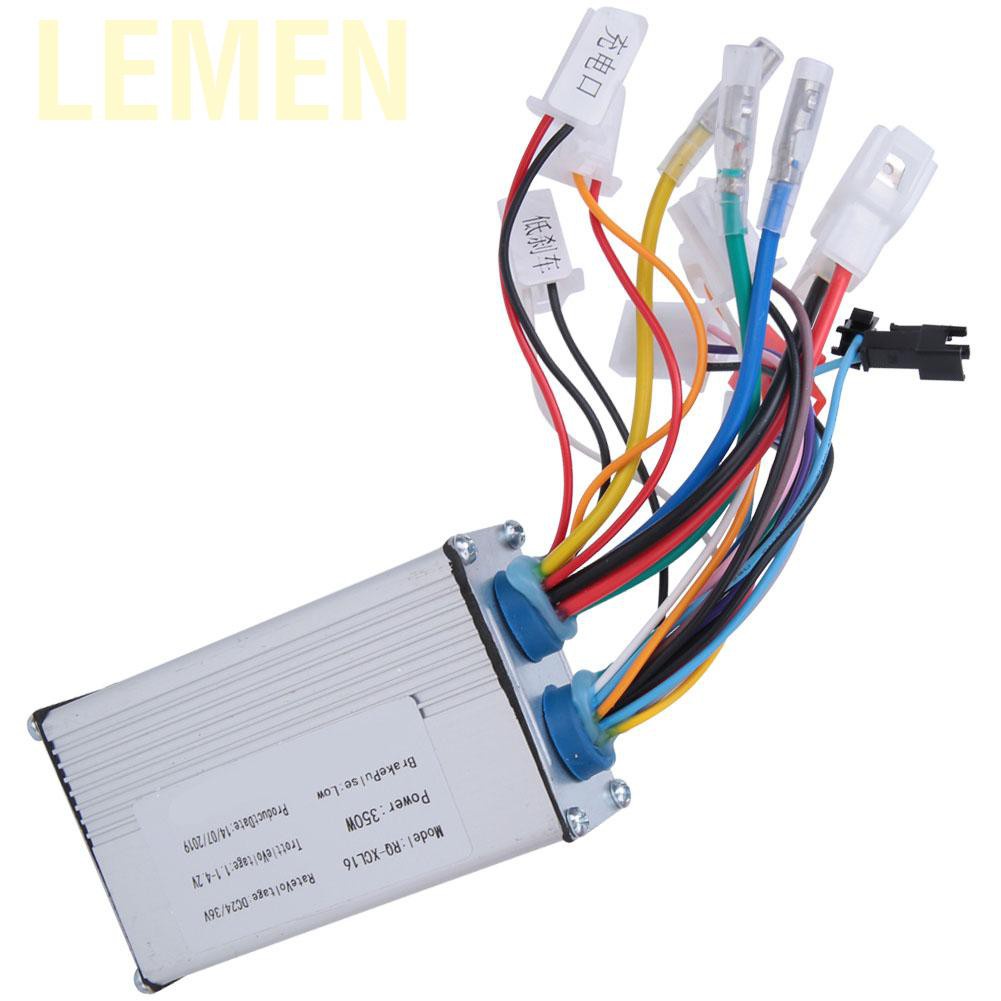 Lemen 24V 36V 350W E-Bike Scooter Brushless Hub Motor Controller Electric Bicycle Accessory