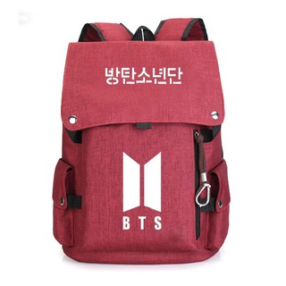 Ba lo BTS logo mới rẻ đẹp schollbag