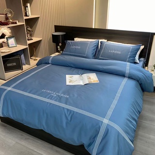 Bộ 4 Món Chăn Ga Gối Lụa LAPOESIE Cao Cấp