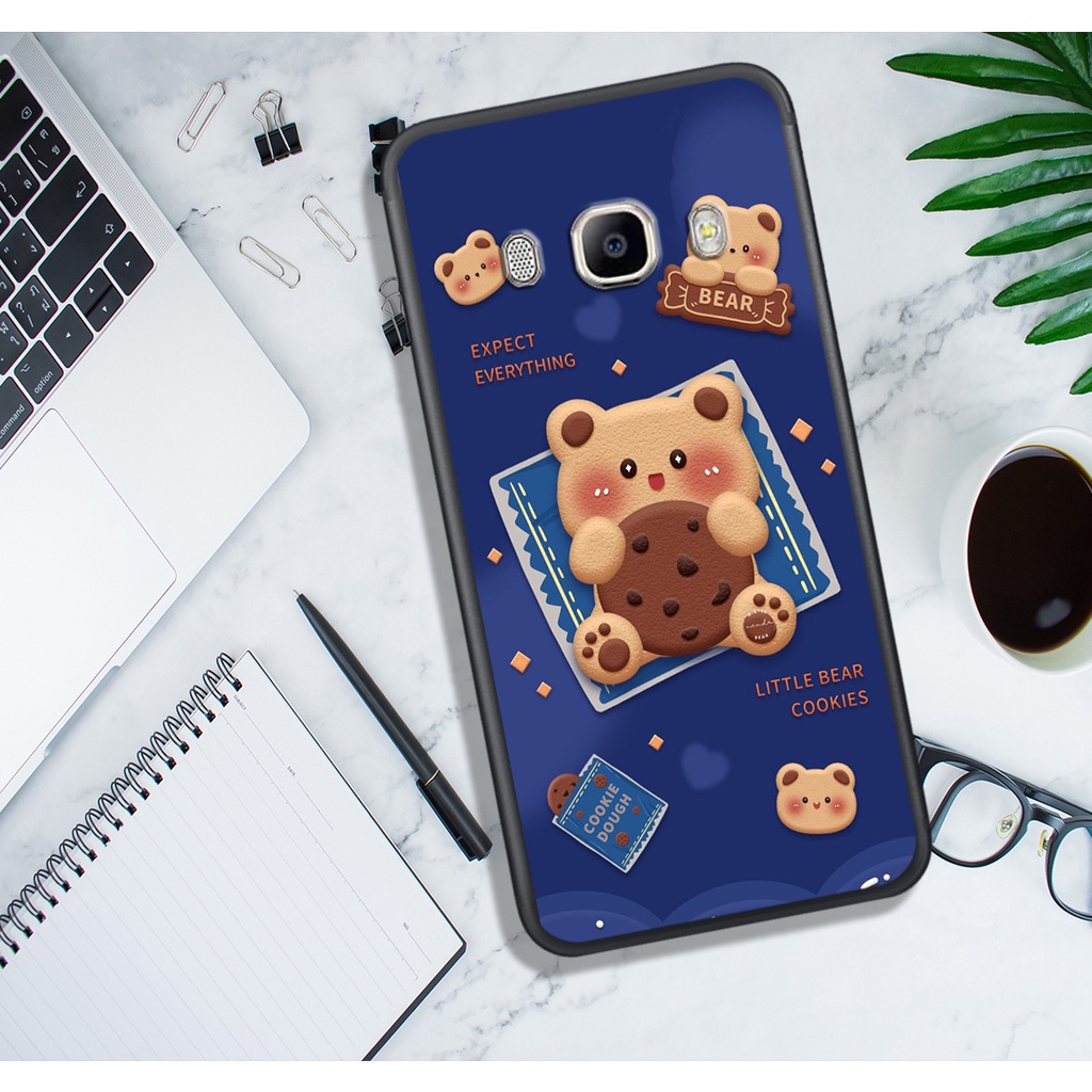 ỐP LƯNG SAMSUNG , IN HÌNH GẤU NÂU CHOCOLATE ĐÁNG YÊU.