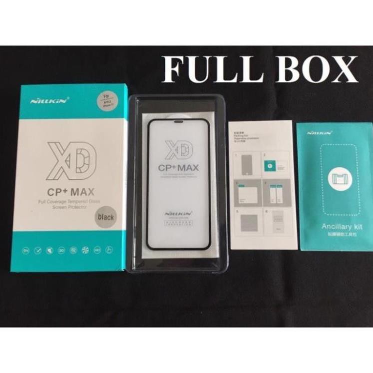 Kính cường lực Iphone X/XS/XR/XS MAX hiệu Nillkin XD CP+ MAX- Cường lực cao cấp hàng full box