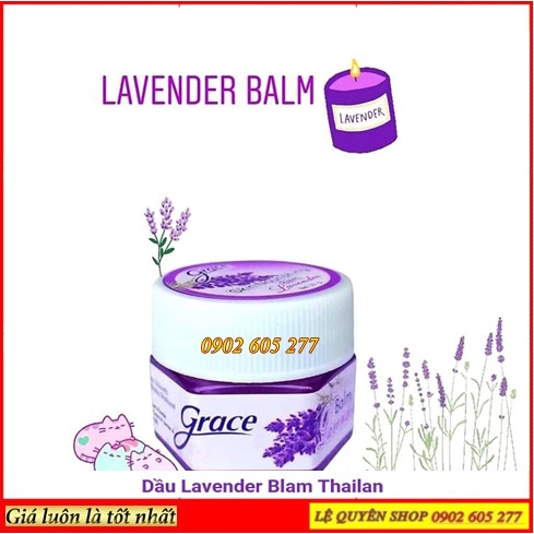 (Hàng chính hãng)Dầu giúp ngủ ngon Grace dạng cù là