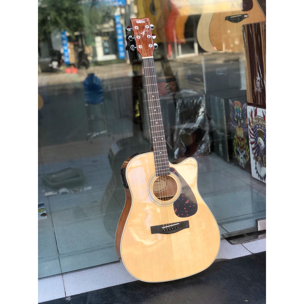 Đàn guitar Yamaha F370CEQ, tặng kèm phụ kiện đàn