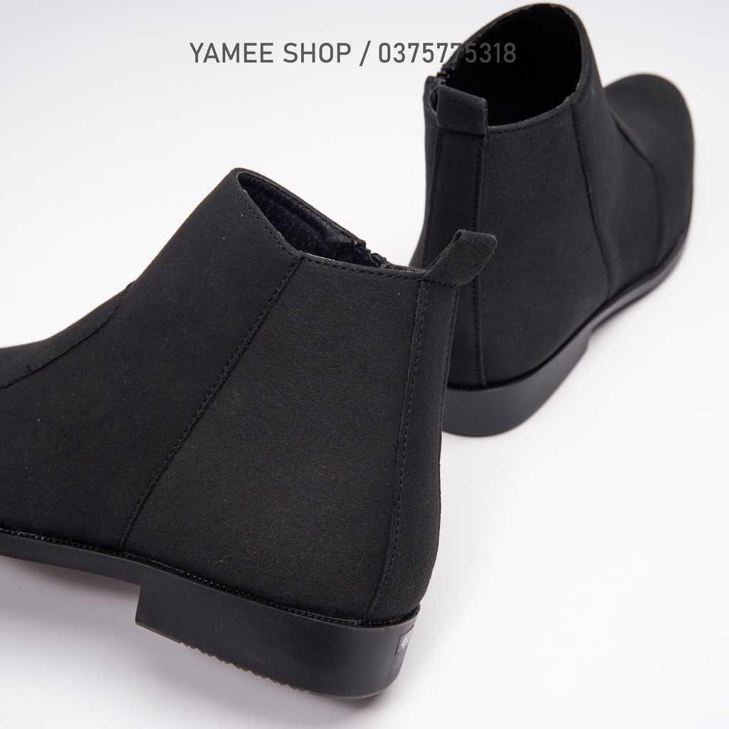 Giày Chelsea Boots Classic da lộn, cổ khóa, đế khâu chắc chắn | BigBuy360 - bigbuy360.vn