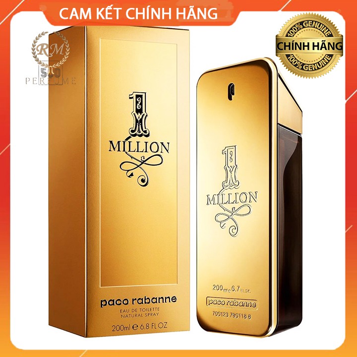 Nước hoa nam cao cấp Paco Rabanne One Million chính hãng