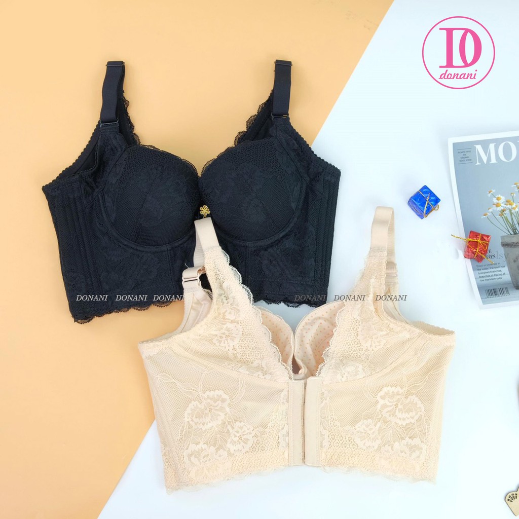 Áo lót Bra corset xuất xịn ,Áo ngực bản to che mỡ lưng nâng ngực không gọng chống chảy xệ hàng Cao Cấp