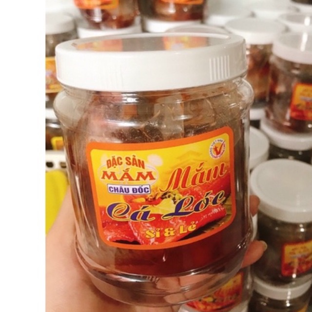 MẮM CÁ LÓC CHÂU ĐỐC CON LỚN HŨ 500G