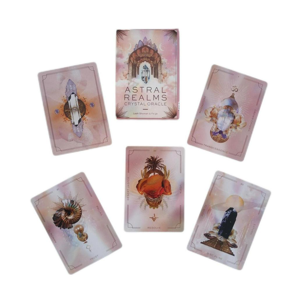 Bộ bài Astral Realms Crystal Oracle New T10