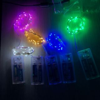 Kèm Pin AA - Dây đèn Fairy Light đom đóm gần 3 mét