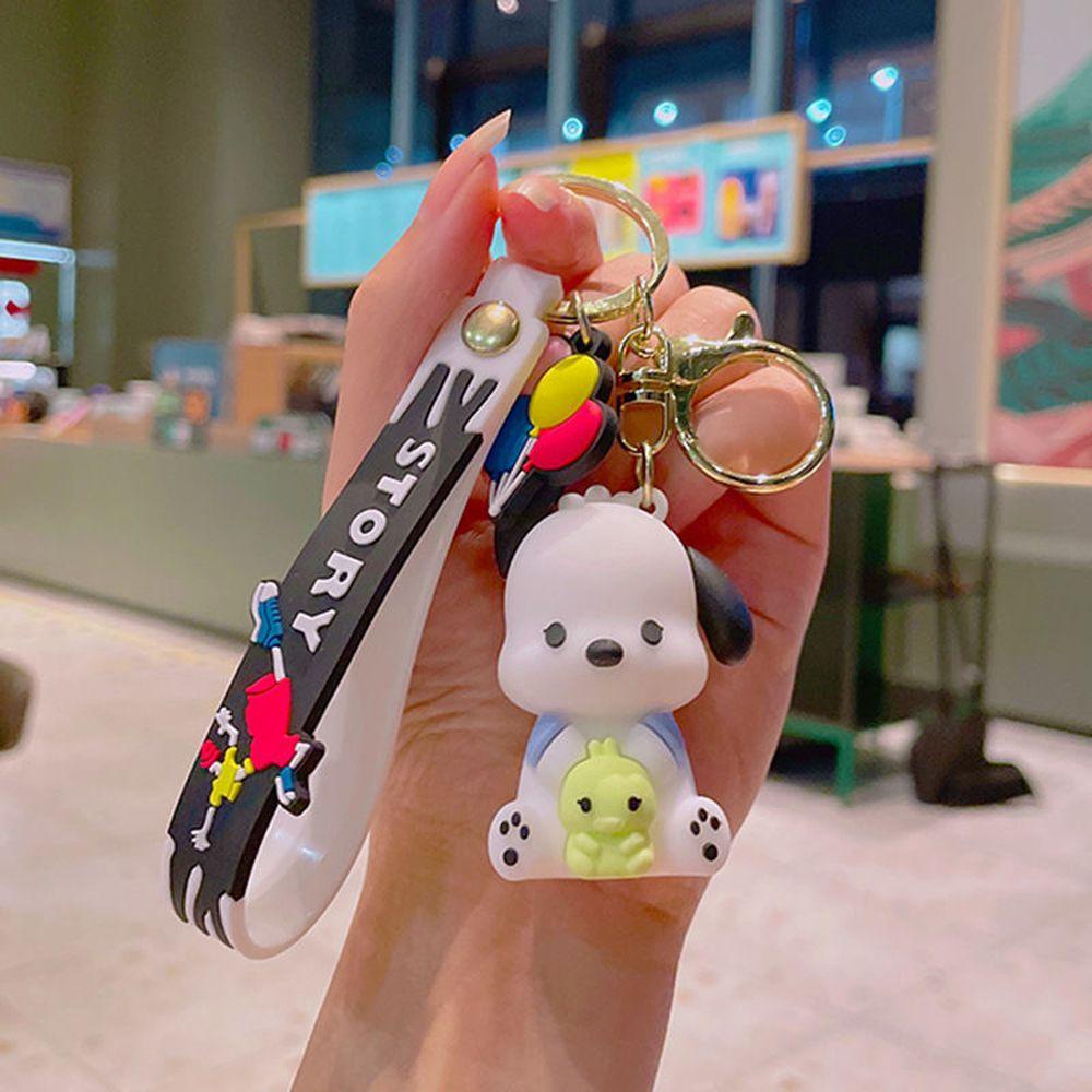 Giá Đỡ Chìa Khóa Hình Chó Kuromi Cinnamoroll Pudding Đáng Yêu