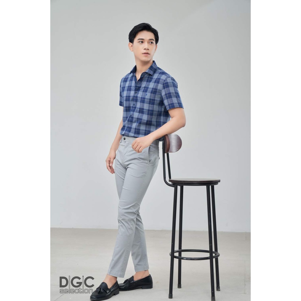 Áo sơ mi Nam ngắn tay Regular Fit DGCs SASNCB27MS