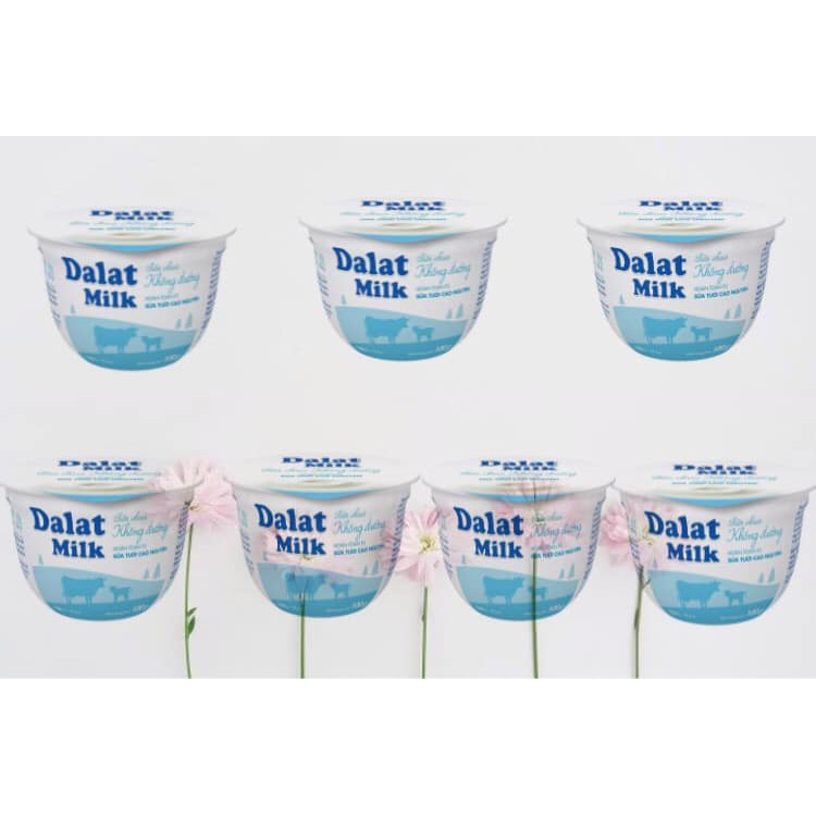 Sữa chua DaLat milk không đường 100g