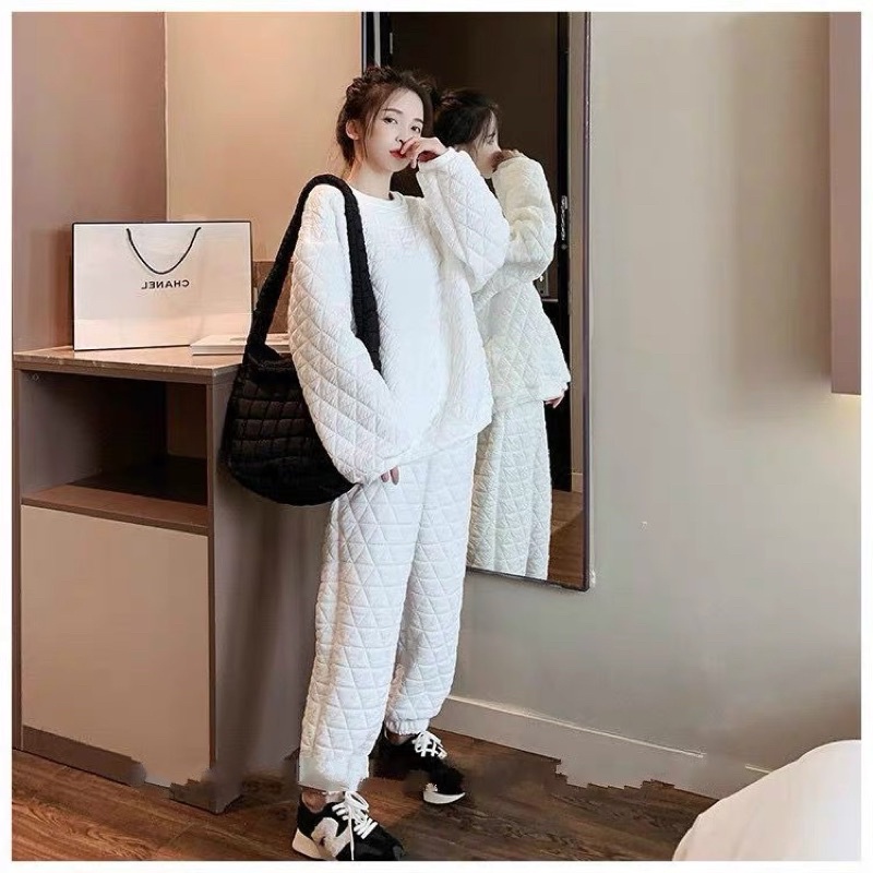 Bộ quần áo nỉ có ảnh thật hàng siêu chất