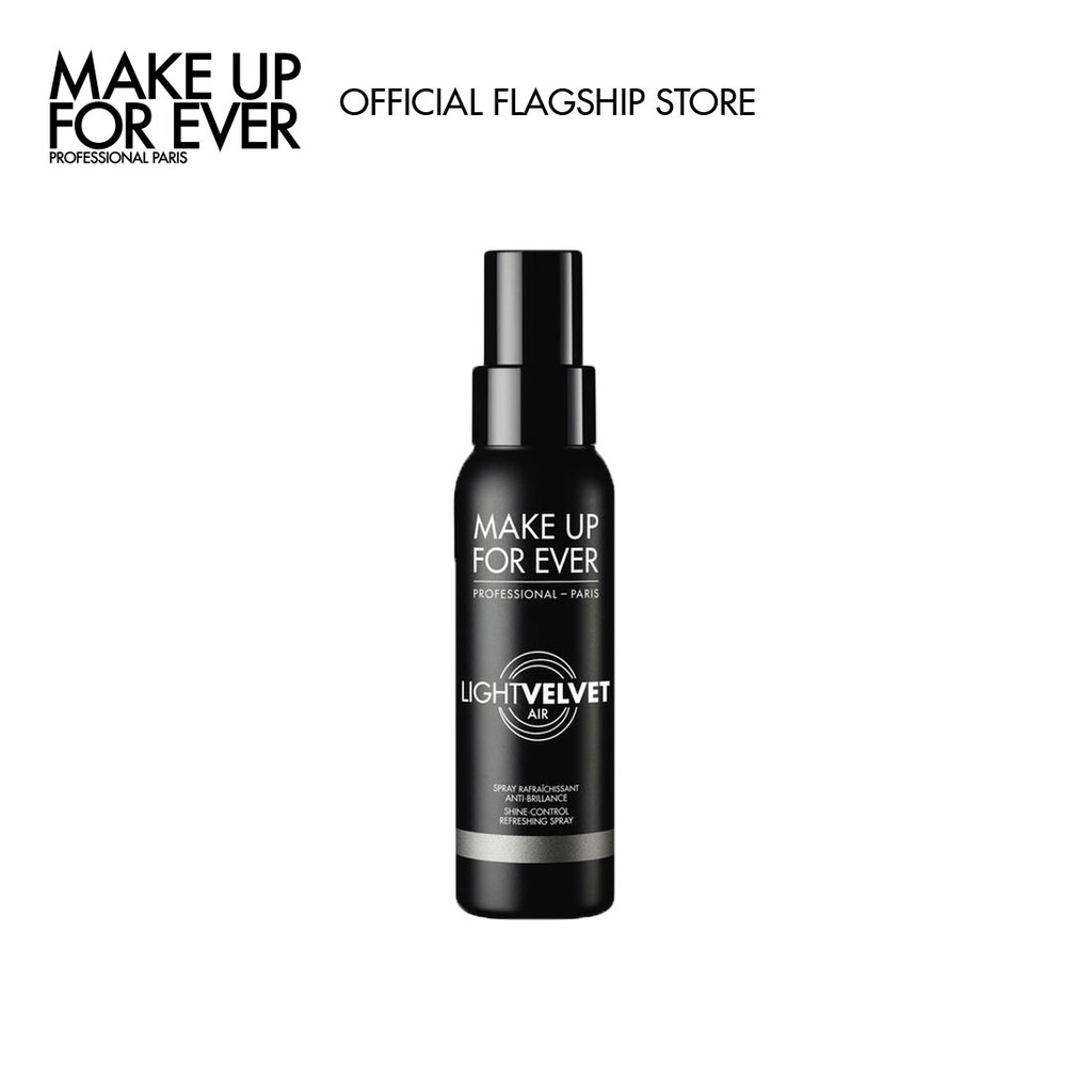 Xịt khóa trang điểm kiềm dầu Make Up For Ever Light Velvet Air 100ml