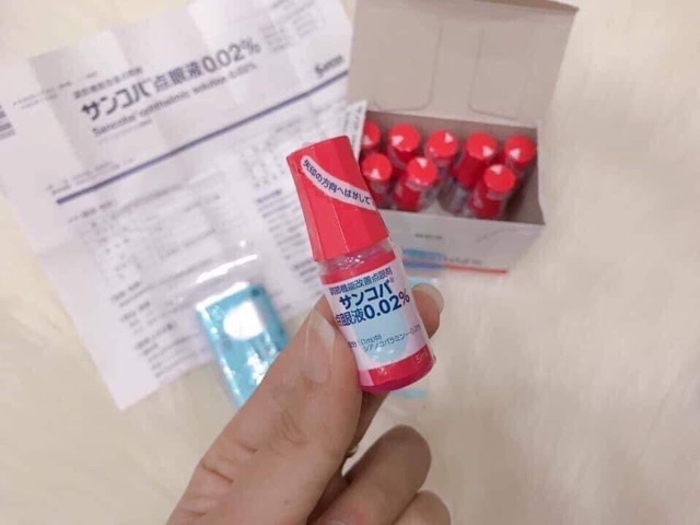 Nhỏ mắt chống cận thị Nhật Bản