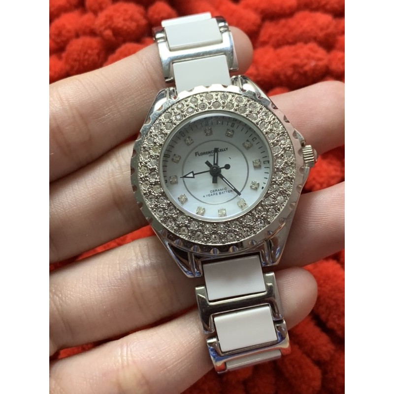 Đồng hồ nữ Florence Kelly Italy đá ceramic hàng si