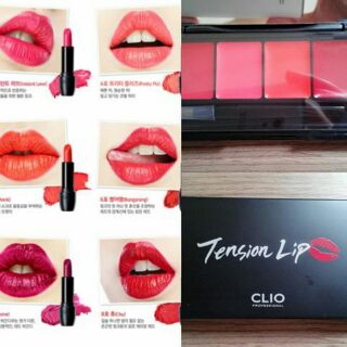 Bảng Son CLIO 4  màu tuyệt đep