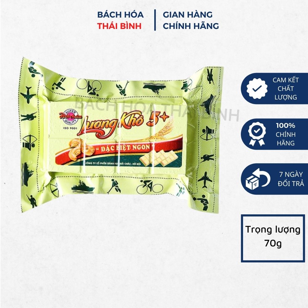 Thỏi Lương Khô Cao Cấp Hải Châu 5* Trọng Lượng 70g