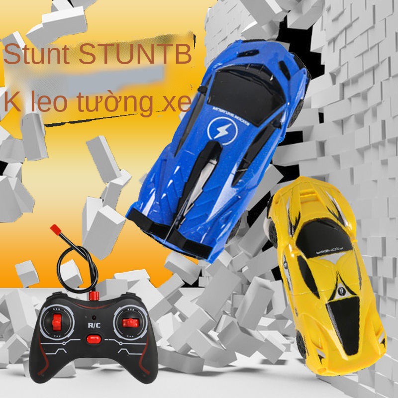 ❡♂Xe ô tô điều khiển từ xa phiên bản mini trẻ em sạc xe đóng thế leo tường ô tô hút kính đua xe đồ chơi cậu bé lái xe bố