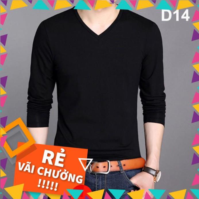 [HOT SALE] ÁO THU ĐÔNG NAM  tay dài cổ tim, chất cotton 4 chiều , áo dài tay nhiều màu dáng ôm thời trang _vifa | BigBuy360 - bigbuy360.vn