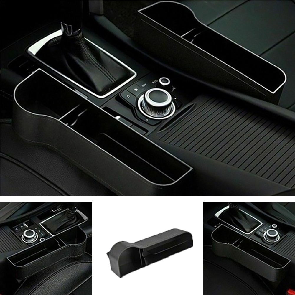 Hộp Đựng Cốc / Điện Thoại Bằng Nhựa Gắn Ghế Ngồi Xe Hơi Tiện Dụng